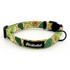Dog Collar Guacamole Time Psiakrew, 2 cm 0.78"  wide, for smaller dogs