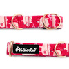Half-choke collar Piggy in Love  2 cm wide, for small dogs, rose gold extras