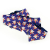 Premium Dog Bandana Santa Clauses handkerchief style to tie around your pet’s neck, Dark blue