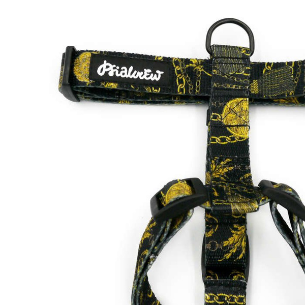Harness for Dog, Model Donatella Guard Harness Small Harness for small dogs, puppies, black extras