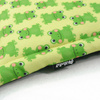 Premium Mat Plaid Blanket for the dog Green Frogs Psiakrew Design 