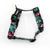 Harness for Dog, Model Tropical Monstera Guard Harness, black extras