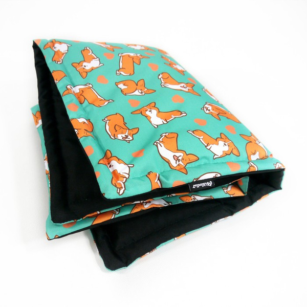 Waterproof Mat for the dog, puppy, cat, Welsh Corgi Psiakrew Design