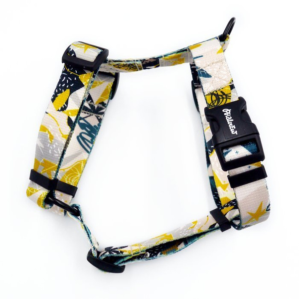 Harness for Dog, Model Rainy Spleen Guard Harness Small Harness for small dogs, puppies, black extras