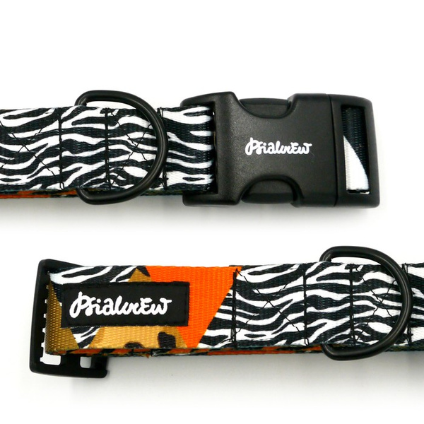 Dog Collar Psiakrew Wild Animals 3 cm, 1.18" wide