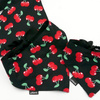 Dog Bandana Cherries handkerchief style to tie around your pet’s neck
