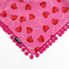 Hundehalstuch zum Valentinstag Lollipops Psiakrew gebundenes Taschentuch, Schal