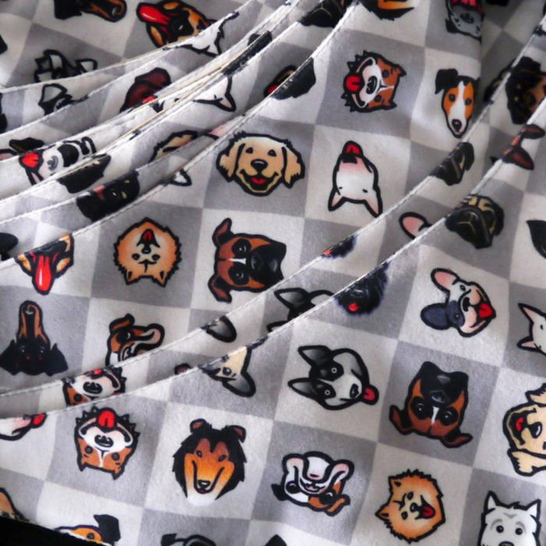 Premium Dog Bandana Puppy Dogs handkerchief style to tie around your pet’s neck