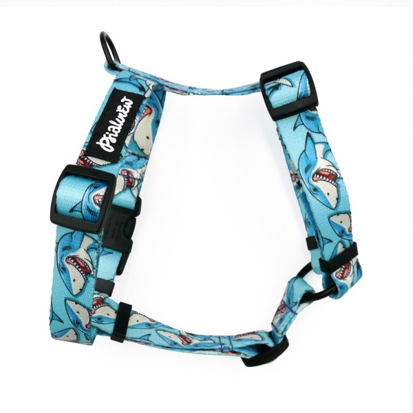 Harness for Dog, Model Shark Guard Harness Small Harness for small dogs, puppies, black extras