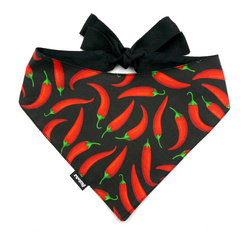 Dog Bandana Red Hot Chili Psiakrew handkerchief style to tie around your pet’s neck