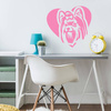 Yorkshire Terrier, Yorkie Love Dog wall decal Psiakrew