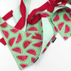 Watermelon Psiakrew Bandana, gebundenes Taschentuch, Baumwollschal