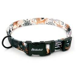 Dog Collar Psiakrew Deer Calls, 2 cm 0.78"  wide, for smaller dogs, black extras