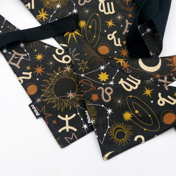 Dog Bandana Zodiac Psiakrew handkerchief style to tie around your pet’s neck