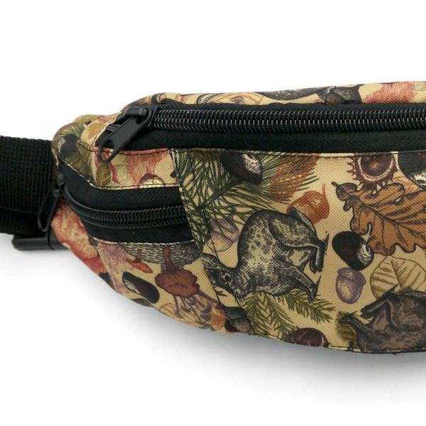 Fanny Pack Hip Bag, Bum Bag Psiakrew Forest Treasures
