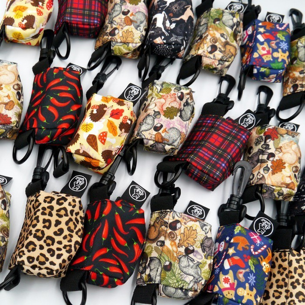 Pouch for poop bags Lumberjack Psiakrew