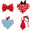 Set mit Weihnachtsaccessoires als Geschenk für einen Hund, Fliege, Krawatte, Bandana Psiakrew