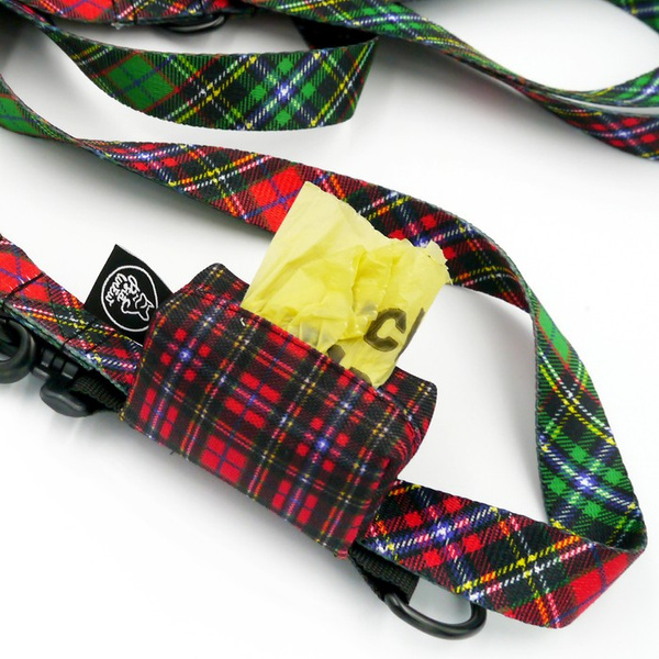 Etui für Kotbeutel Tartan Psiakrew