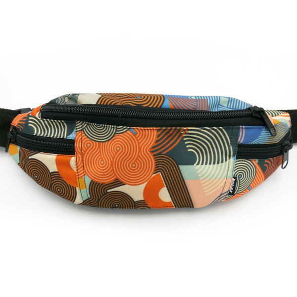 Walking Hip Bag Geo Snake Psiakrew, Fanny Pack Bum Bag