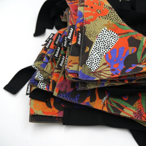 Dog Bandana Colorful Thicket Psiakrew handkerchief style to tie around your pet’s neck