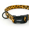 Dog Collar Psiakrew Tarzan 2.5 cm, 1"  wide, black extras