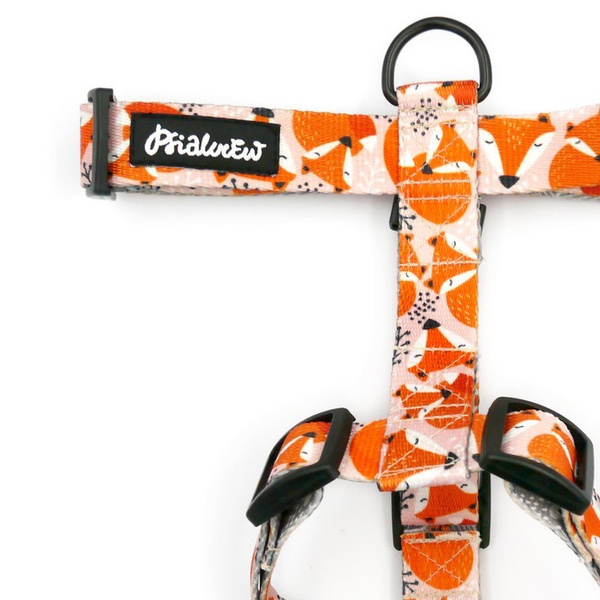 Szelki dla Psa Guard Foxy Lady Psiakrew, taśma 2,5 cm, okucia czarne