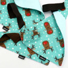 Premium Dog Bandana Rudolf Reindeer handkerchief style to tie around your pet’s neck