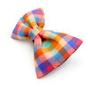 Bow tie, colored checkered pattern for a dog, bow, bow tie, Psiakrew collar decoration