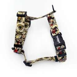 Szelki dla Psa Guard, dla mniejszych psów i szczeniaków, 2 cm, Dog Tattoo Flash