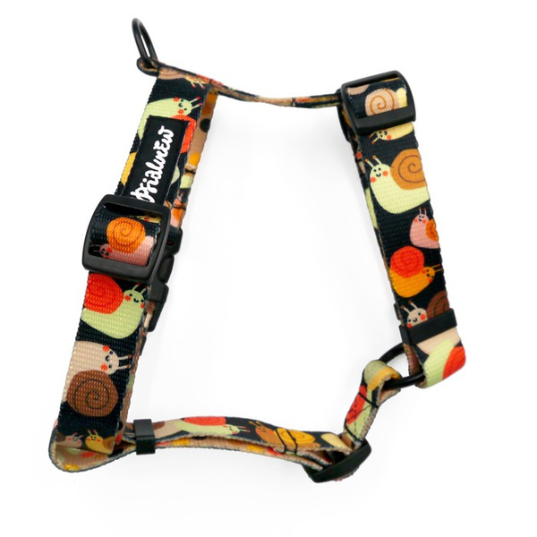 Harness for Dog, Snail Family Psiakrew Guard Harness Small Harness for small dogs, puppies, black extras