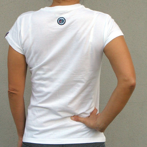 Koszulka Clockwork Bull Terrier , damska koszulka z Bulterierem Psiakrew