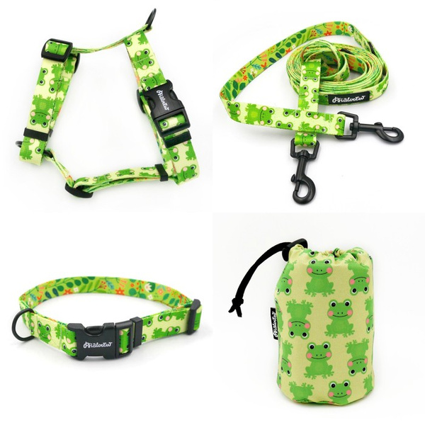 Sachet for dog treats, Green Frogs Psiakrew