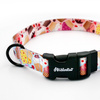 Dog Collar Hot Sweetness Psiakrew 2.5 cm 1" wide, black fittings