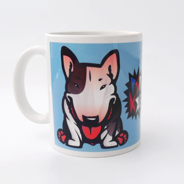 Mug with Bull Terrier Mascot