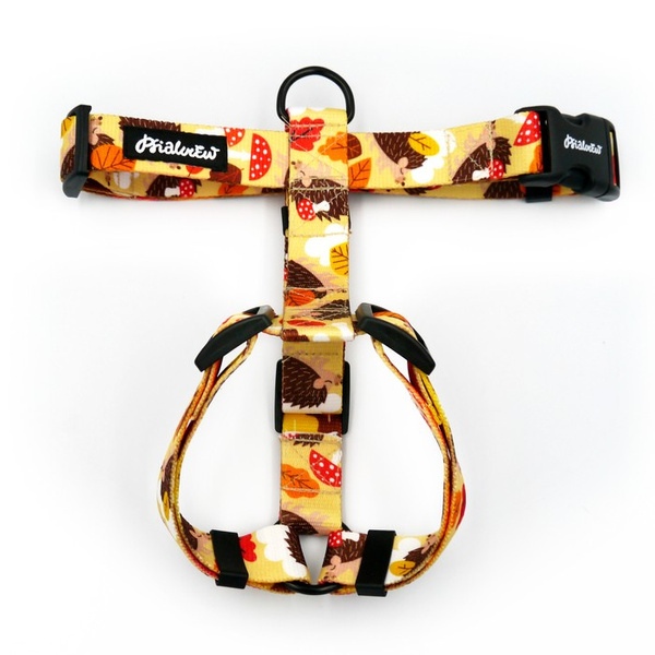 Harness for Dog - Hedgehog Dreamer - Guard Harness, for medium and big dogs, black extras
