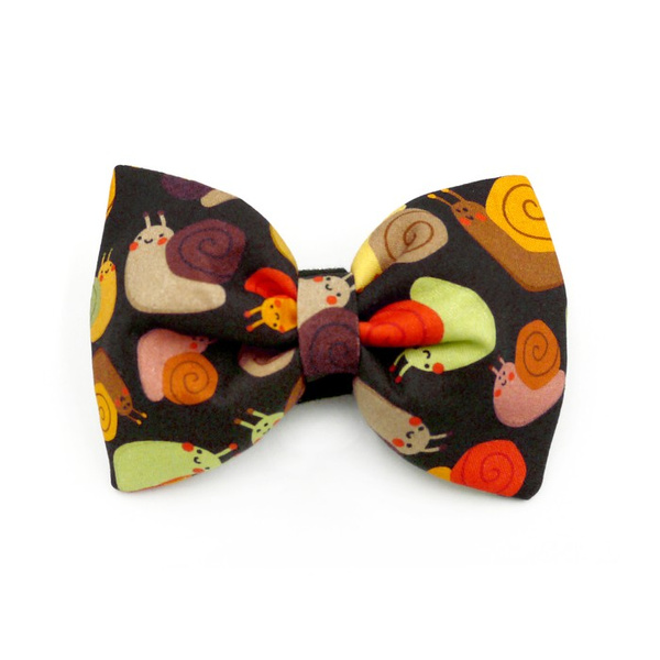 Psiakrew Dog Bow Tie Snail Family, elegant classic bow