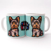 Mug with Yorkshire Terrier Mascot