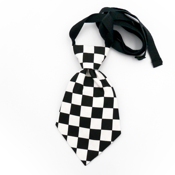 Checkered Dog Tie by Psiakrew A stylish accessory for your pet