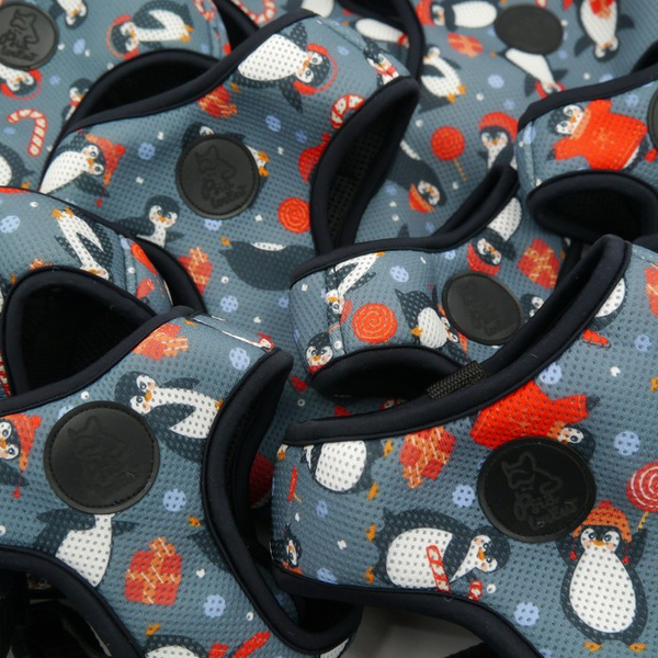 Dog Harness Penguin Winter, Always Feeling Cool, Super Soft Psiakrew
