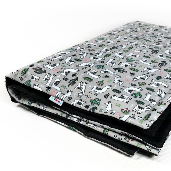 Waterproof Mat for the dog, puppy, cat Llama Psiakrew Design