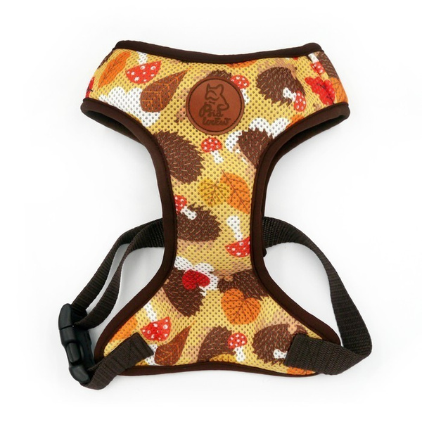 Dog Harness Hedgehog Dreamer, Always Feeling Cool, Super Soft Psiakrew 