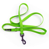 Lime Dog Leash width 2 cm 0.78 ", black extras