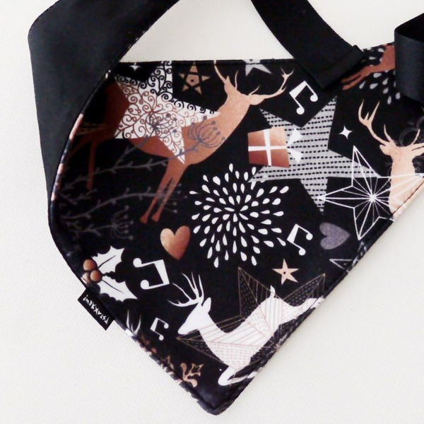 Premium Dog Bandana Deer Calls, handkerchief style to tie around your pet’s neck