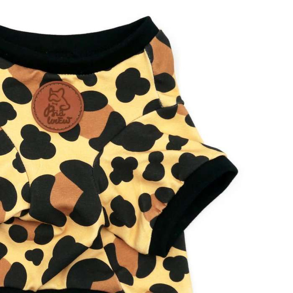 T-shirt for Dog Leopard Psiakrew, animal print