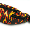 Fanny Pack Hip Bag, Bum Bag Dog on Fire Psiakrew