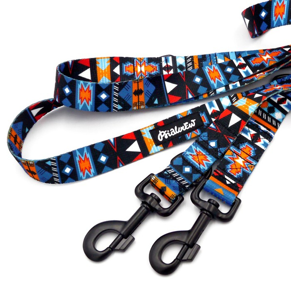 Dog Leash Sorry Winnetou Psiakrew snap hook black 8cm