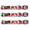 Half-choke collar Watermelon, 2.5 cm wide, medium and big dogs, black extras
