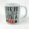 Kubek dla Psiarza Pit Bull Terrier Life is Better with a Dog Psiakrew