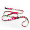 Walking leash for Dog Watermelon Psiakrew width 2 cm, black snap hook 6 cm