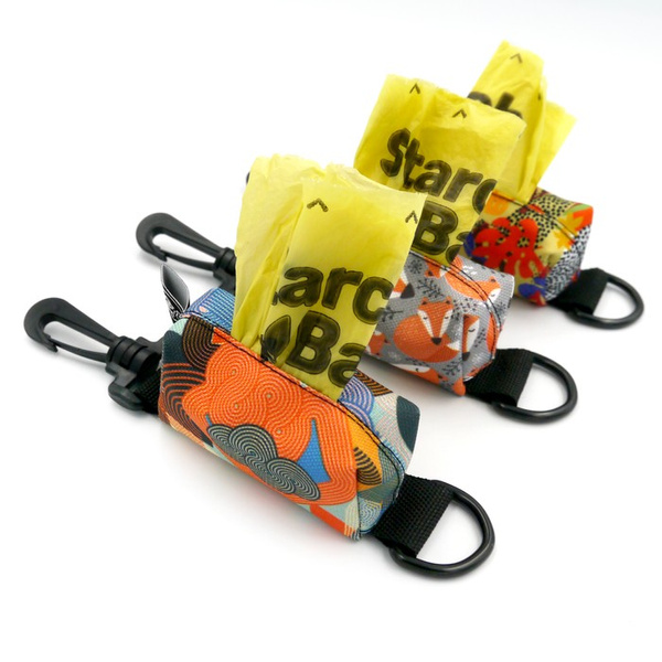 Pouch for poop bags Geo Snake Psiakrew